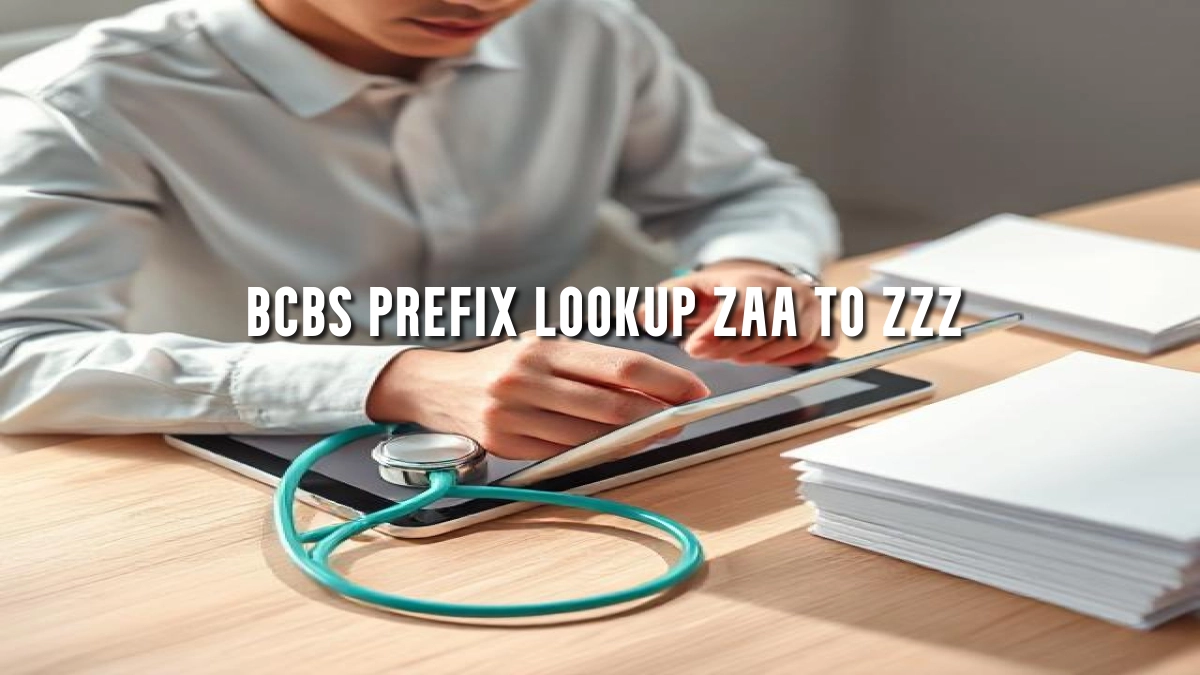 BCBS Prefix Lookup ZAA to ZZZ