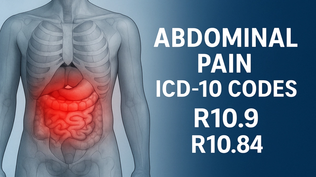 abdominal pain icd 10