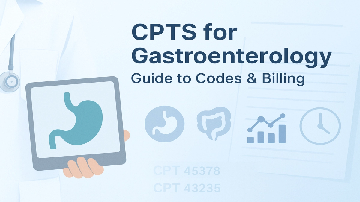 CPT for gastroenterology