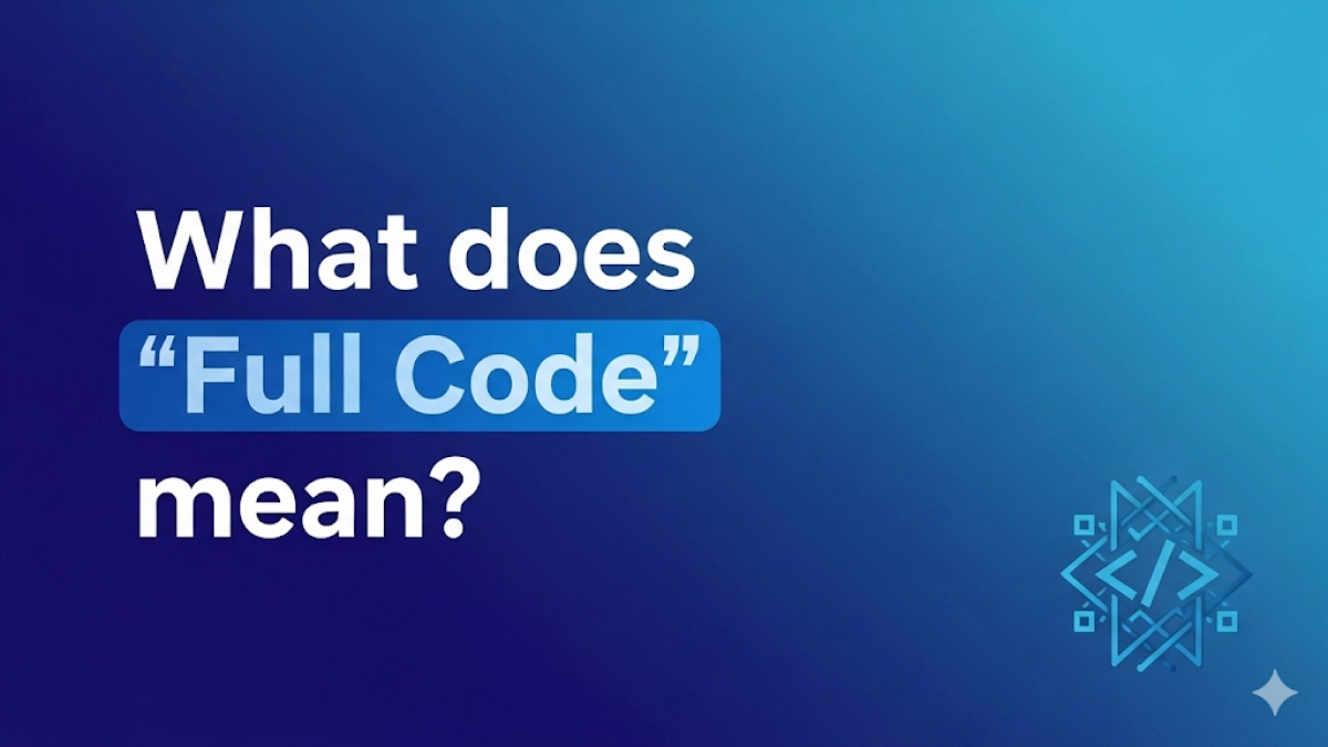 what does full code mean
