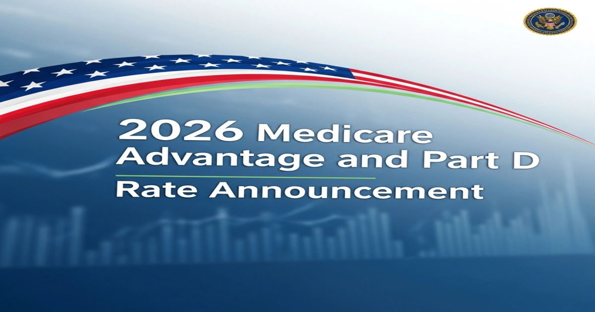 2026 Medicare Advantage and Part D Rate Announcement