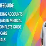 Cover of RCM.MEDLIFEGUIDE detailing accounts receivable in medical billing for healthcare professionals.