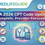 Detailed guide for providers on the AMA 2026 CPT code updates, highlighting key changes and insights.